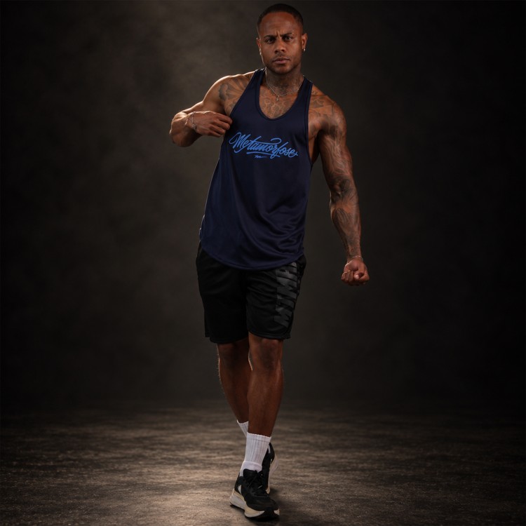 Regata Cavada Dryfit STORM Azul Marinho