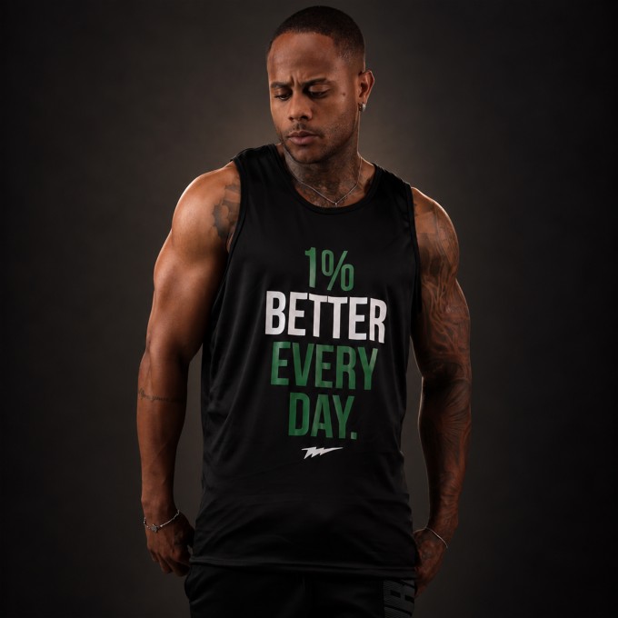 Regata Machao DryFit 1% Preta