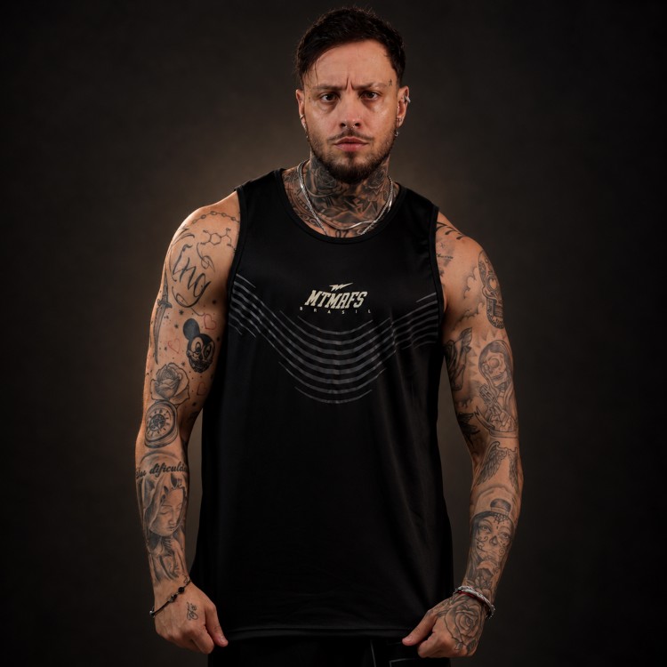 Regata Machao DryFit Eclipse Preta