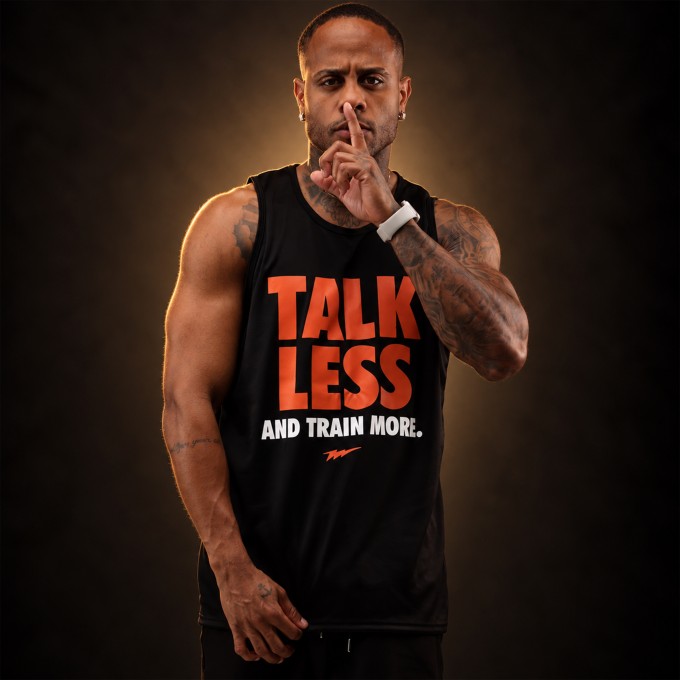 Regata Machao DryFit Talk Less Preta