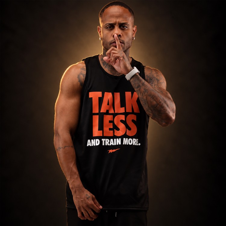 Regata Machao DryFit Talk Less Preta