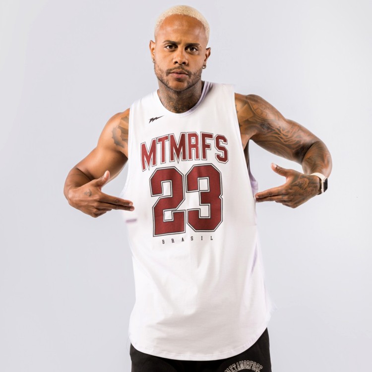 Regata Machão Bulls Branca