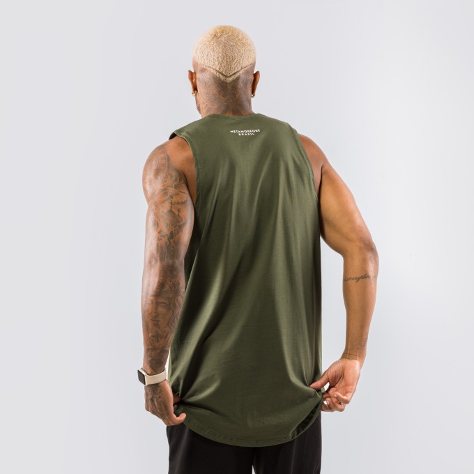 Regata Machão Snow Verde Militar