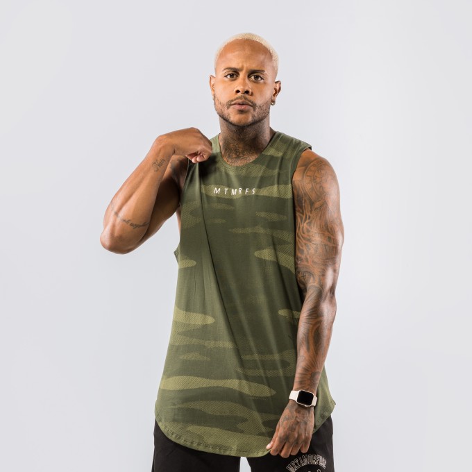 Regata Machão Snow Verde Militar