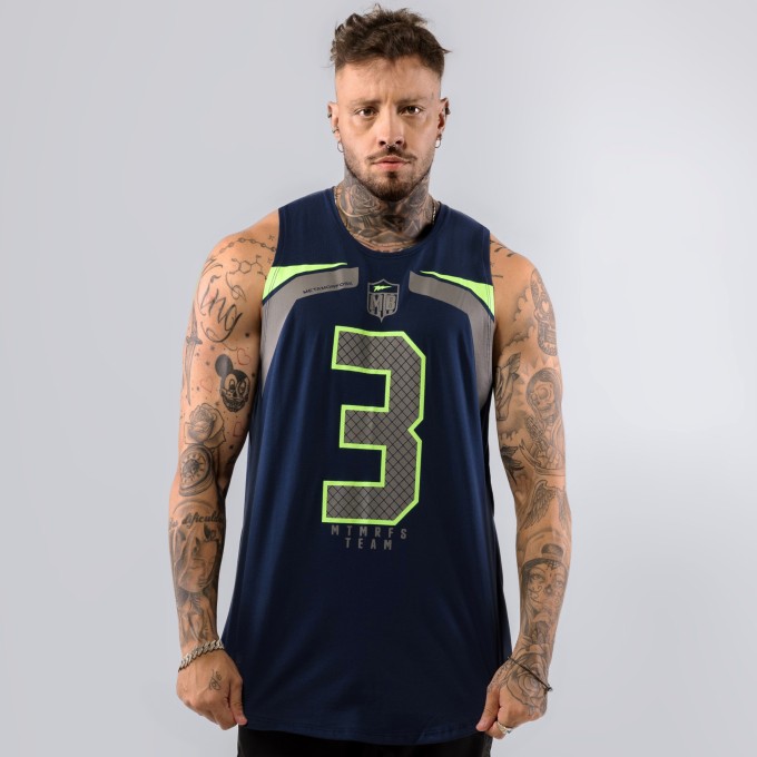 Regata Machão American Azul Marinho