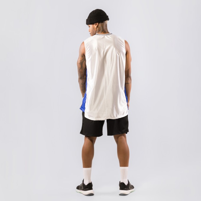 Regata Basqueteira Pro Dreams Brilhosa Branca
