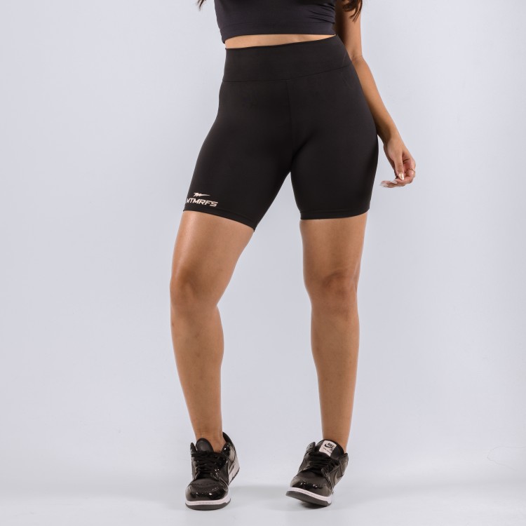 Shorts Feminino Poliamida Bolt Preta