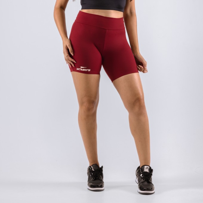 Shorts Feminino Poliamida Bolt Vinho