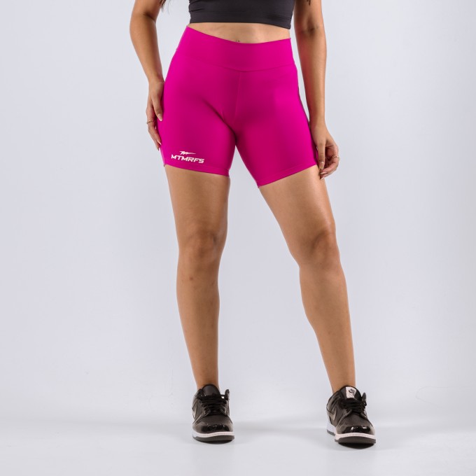 Shorts Feminino Poliamida Bolt Rosa Pink