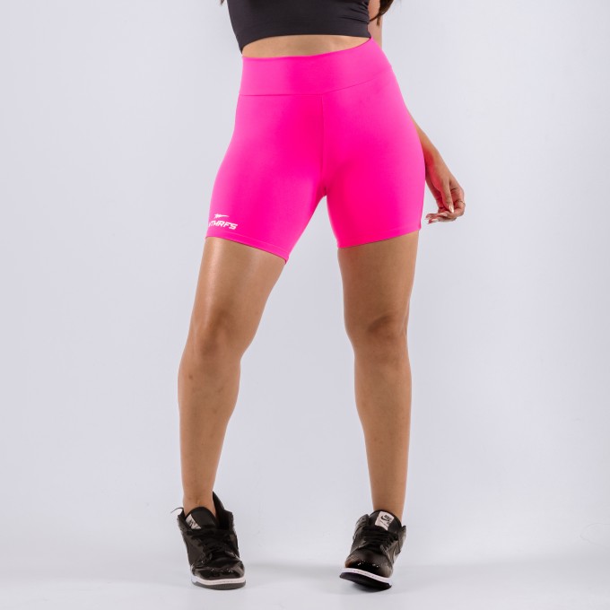 Shorts Feminino Poliamida Bolt Rosa Chiclete