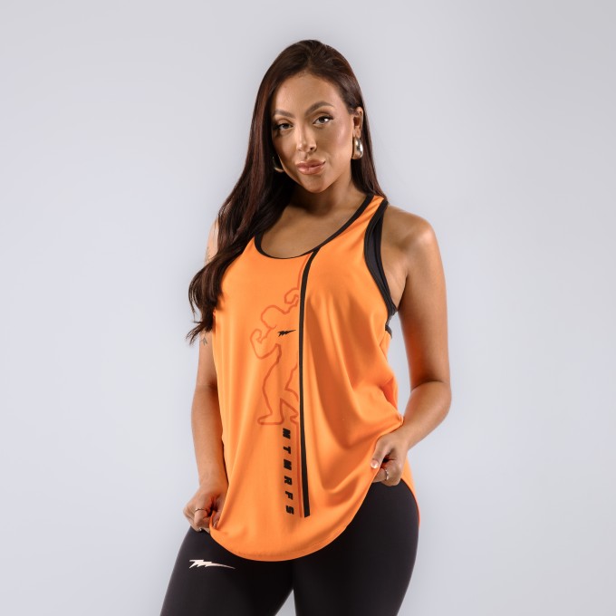 Regata Feminina Cavada DryFit Ranger Laranja