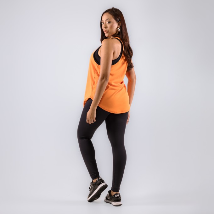 Regata Feminina Cavada DryFit Ranger Laranja