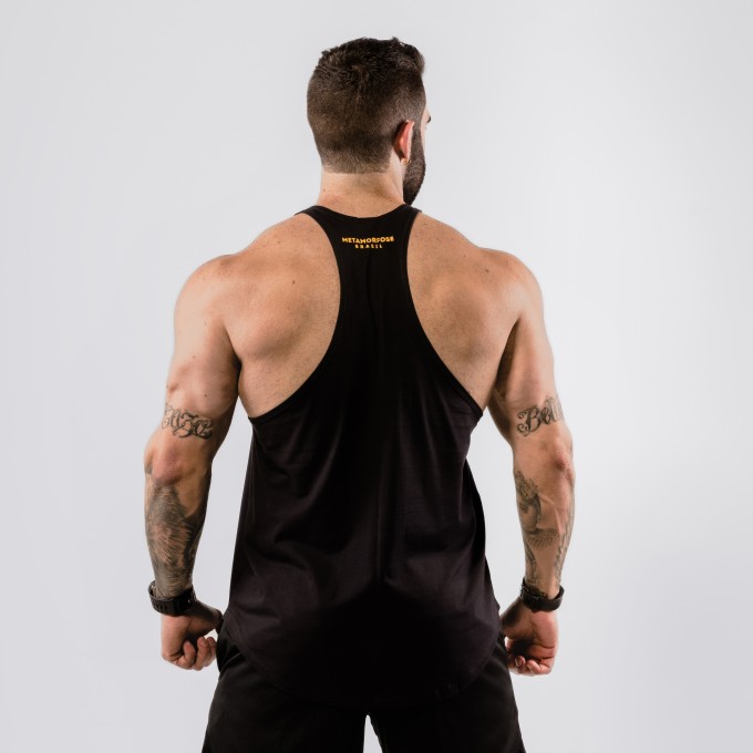 Regata Cavada Anatomic Baseball 23 Preta
