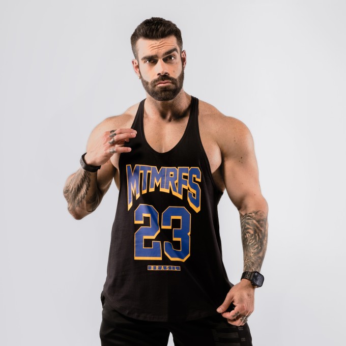 Regata Cavada Anatomic Baseball 23 Preta