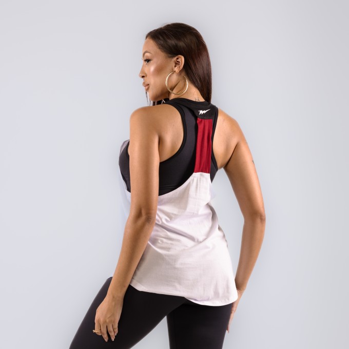 Regata Feminina Cavada Anatomic VShape Essence Branca
