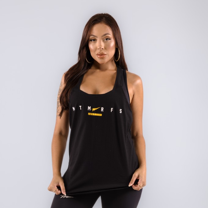 Regata Feminina Cavada Anatomic VShape Eletric Preta