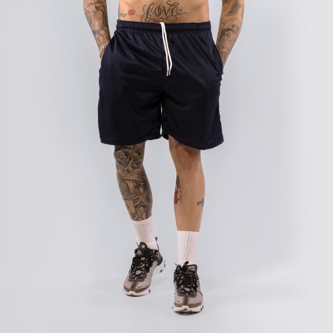 Shorts Dryfit Liso Azul Marinho
