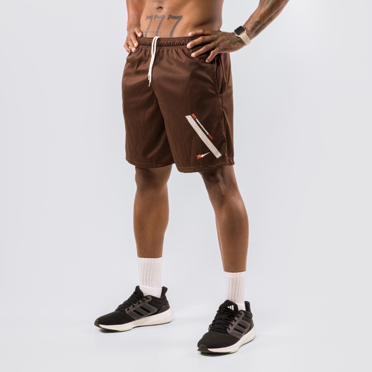 Shorts Dryfit Trail Marrom