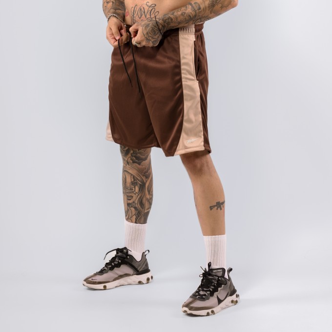 Shorts Dryfit DUO Marrom escuro