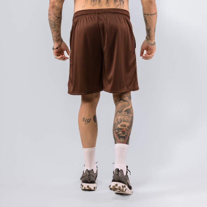 Shorts Dryfit DUO Marrom escuro