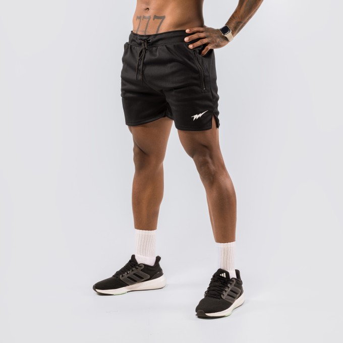 Shorts Dryfit Performance Ziper Preto
