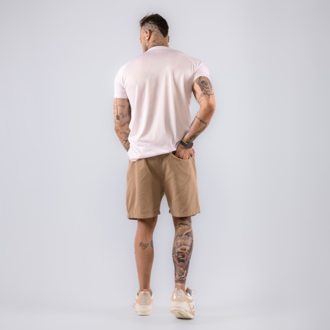 Bermuda Sarja Boltz Marrom
