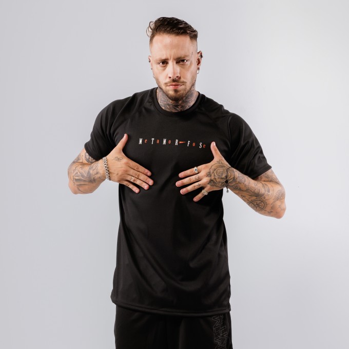 Camiseta Dryfit Haglan Flyer Preta
