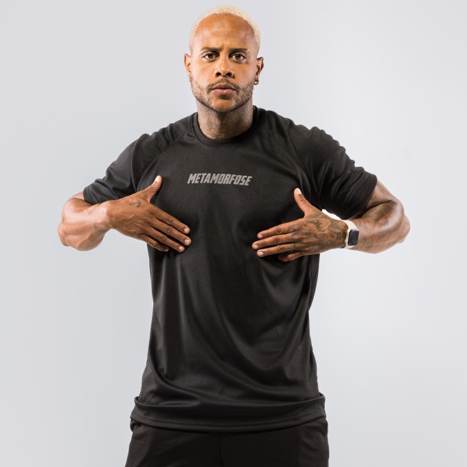 Camiseta Dryfit Haglan Metamorfose Preta