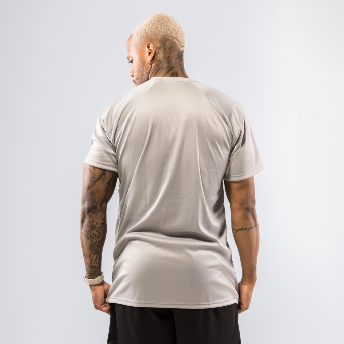 Camiseta Dryfit Haglan Metamorfose Cinza