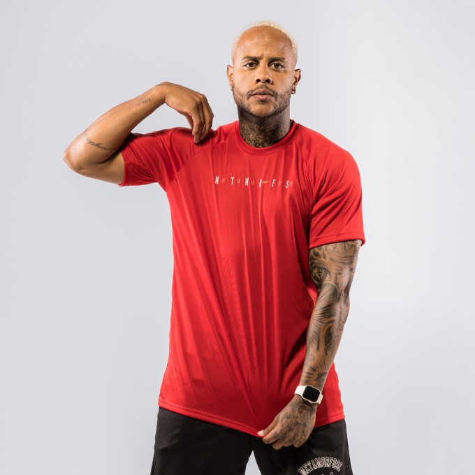Camiseta Dryfit Haglan Flyer Vermelha