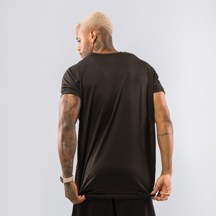Camiseta Haglan Aerodry Black Bolt Preta