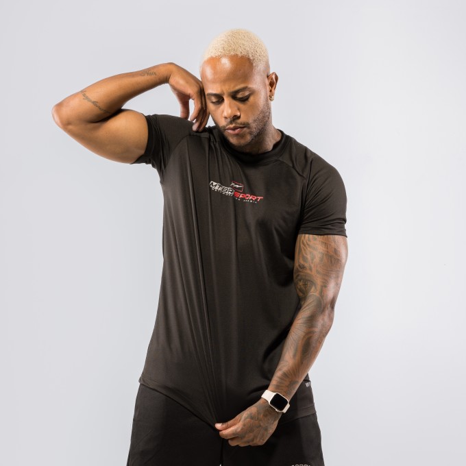 Camiseta Haglan AERODRY MTBR Sport Preta