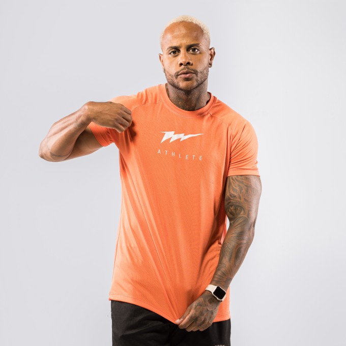 Camiseta Haglan Aerodry Athlete Laranja