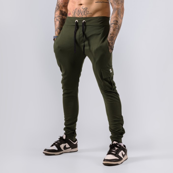 Calça Jogger Swag Verde Militar