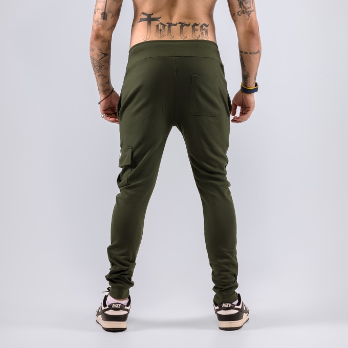 Calça Jogger Swag Verde Militar