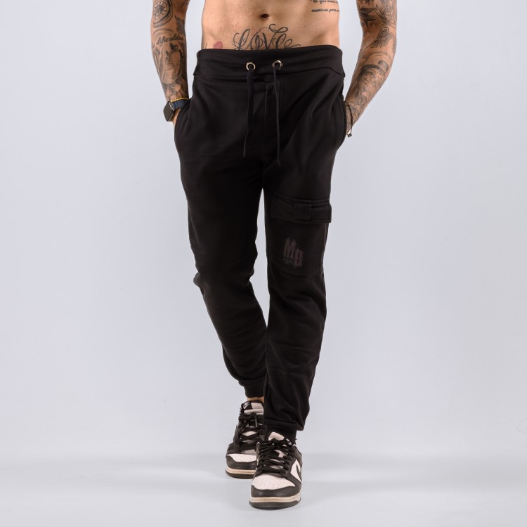 Calça Moletom Black Holographic Camaleon Preta