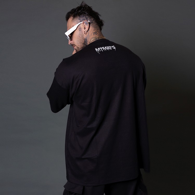 Camiseta Oversized Heavy Obscure Preta