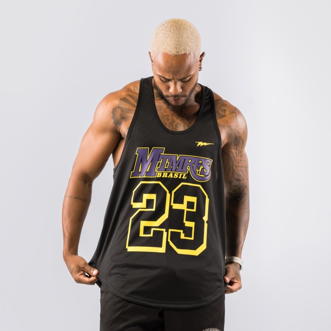 Regata Cavada Anatomic Dryfit Lakers Preta