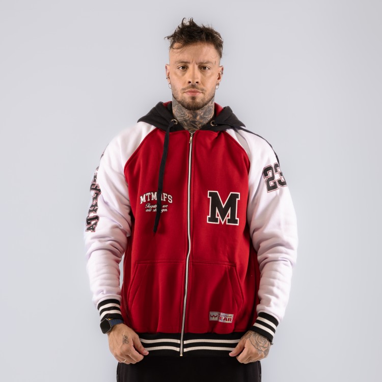 Casaco Moletom University Red Vermelho