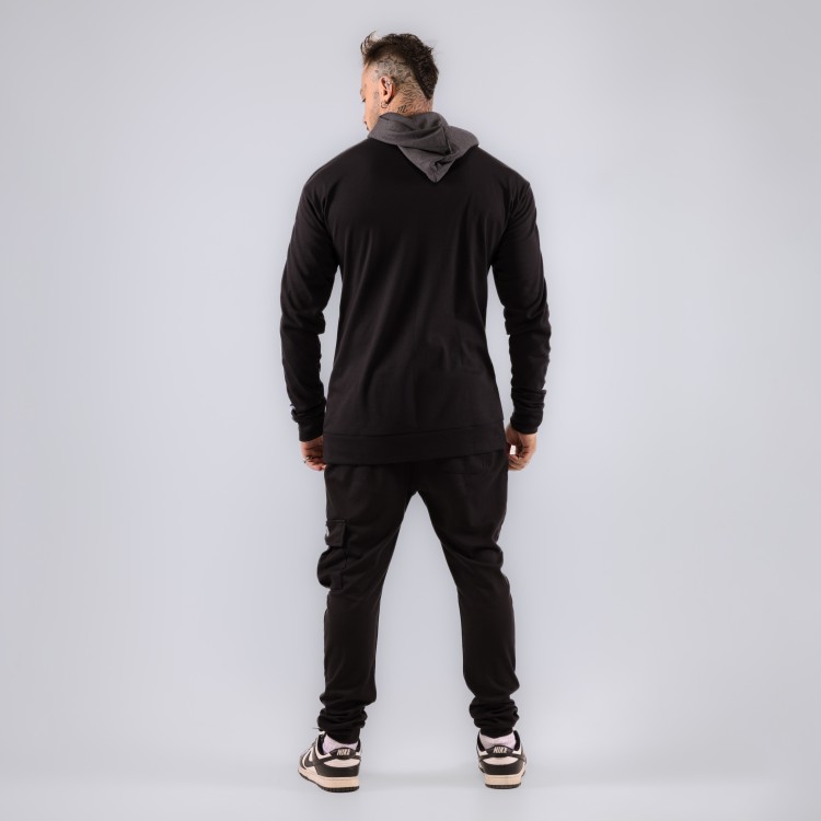 Casaco Hoodie MTMRFS Tags Preto