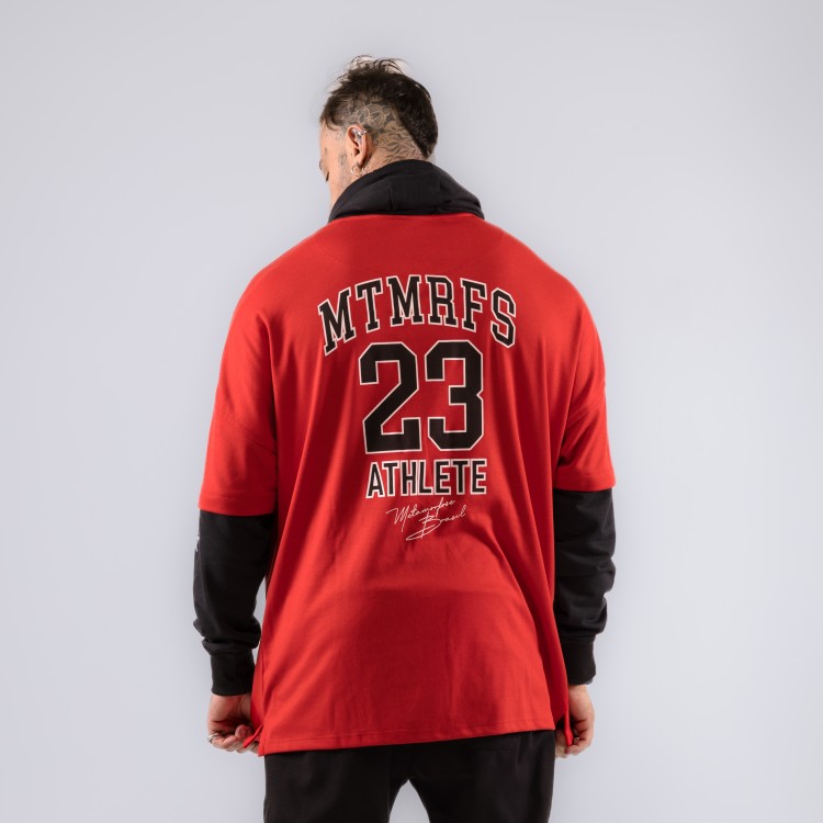 Blusao Oversize Chicago RED Vermelho