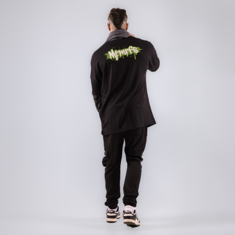 Blusao Oversize Black Alien Preto