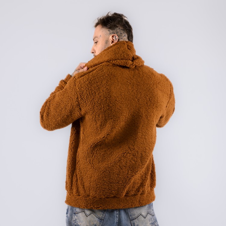 Casaco Bear Pelo Brown