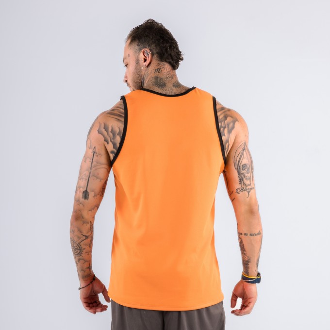 Regata Machão DryFit Hyer Laranja