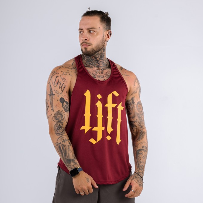 Regata Cavada Anatomic DryFit Lift Vinho