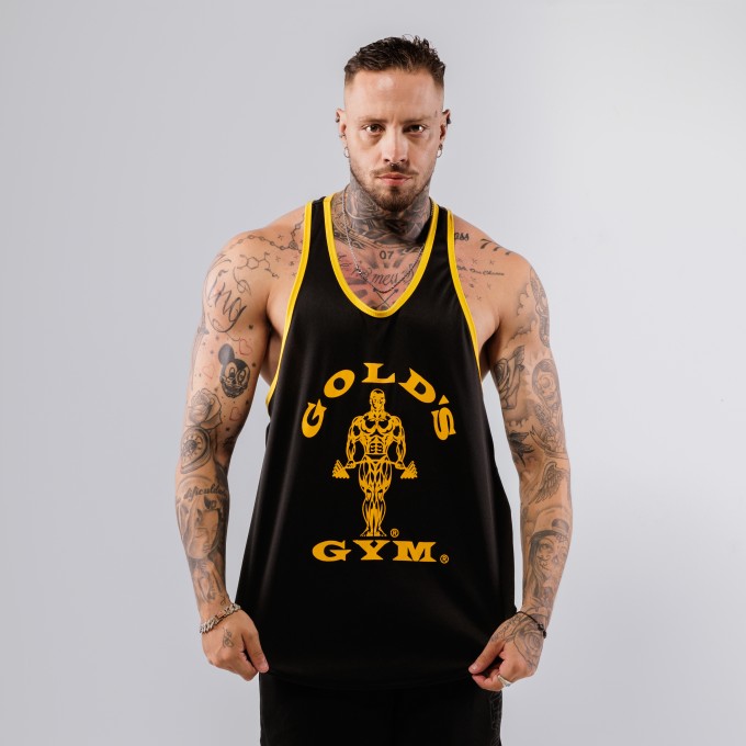 Regata Cavada Anatomic Dryfit Golds Gym Preta