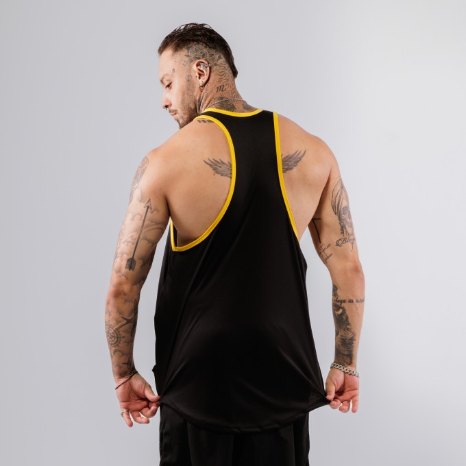 Regata Cavada Anatomic Dryfit Golds Gym Preta