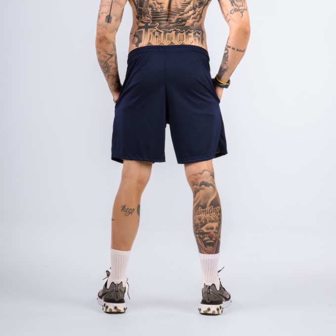 Shorts Dryfit Golds Gym Classic Azul Marinho