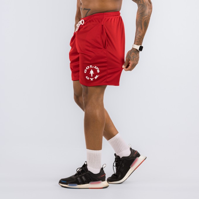 Shorts Dryfit Golds Gym Classic Vermelho