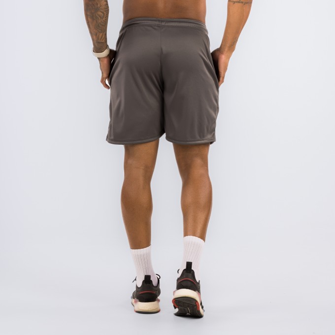 Shorts Dryfit Pitbull Gym Cinza Chumbo